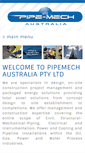 Mobile Screenshot of pipemech.com.au